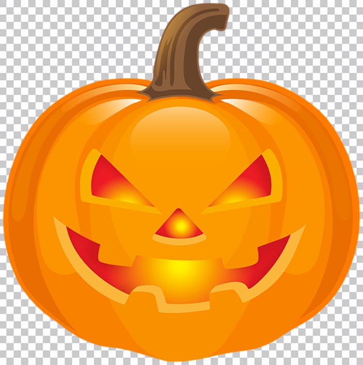 Calabaza Halloween Cara Png Fondo Transparente