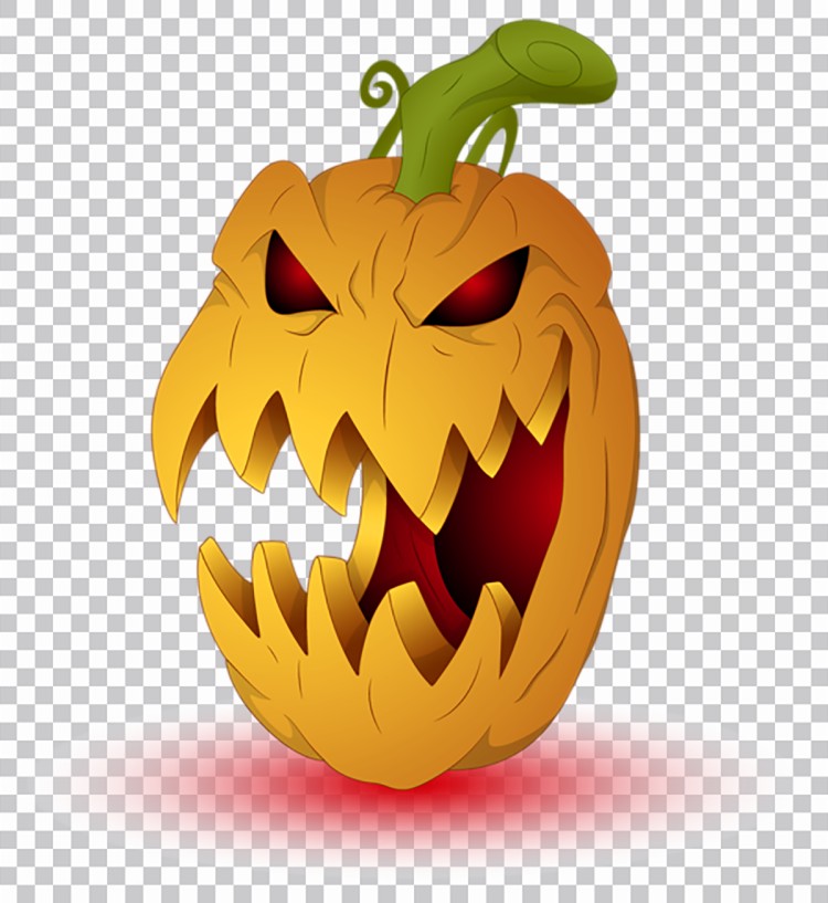 Halloween Calabaza Naranja Con Cara De Miedo Png Imágenes