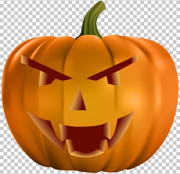 Halloween Cara De Miedo Calabaza Naranja Png Imágenes